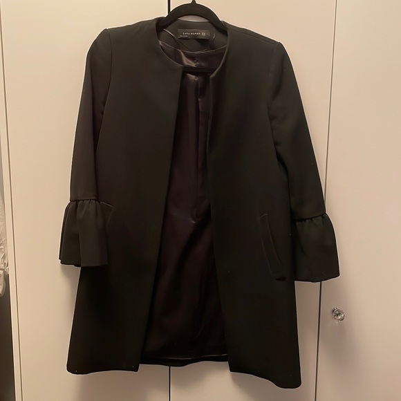 💜 Zara black coat - Picture 2 of 4